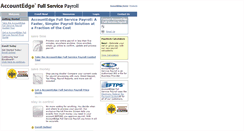 Desktop Screenshot of accountedge.surepayroll.com